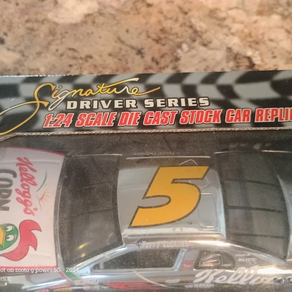 NASCAR Diecast Model Car - Silver and Red - Picture 4 of 9